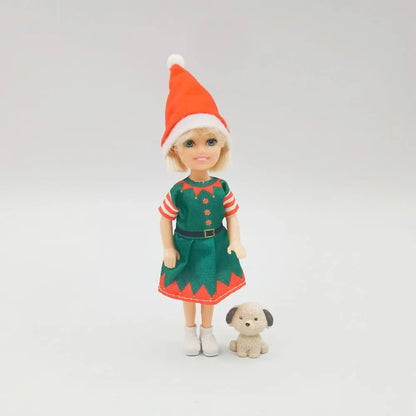 Accessoires de poupée Mini Kelly de 5 pouces, vêtements de poupée Chelsea à la mode, tenues de fête, jouets pour enfants filles, cadeau d'anniversaire