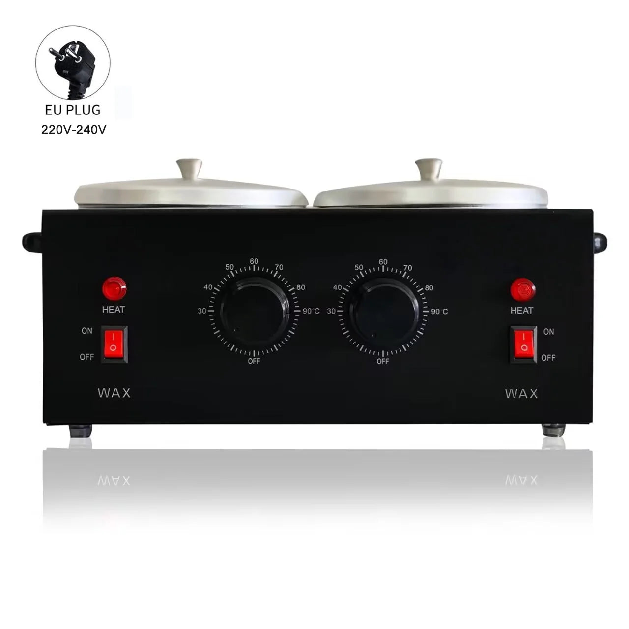 Chauffe-Parrafin Électrique Professionnel pour Épilation du Visage et du Corps, Machine pour Pots d'Avertissement des Touristes, Salon de SPA