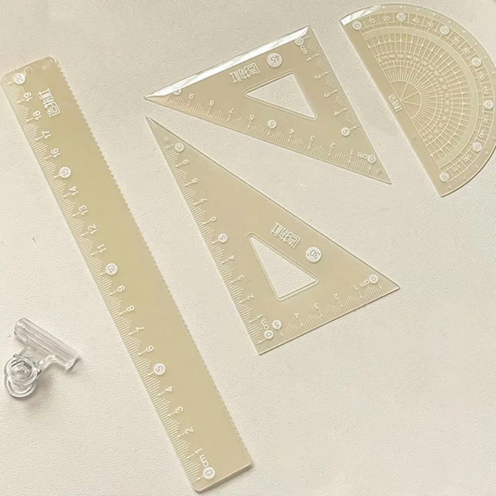 Ensemble de règles de 4 pièces/ensemble 15/20CM,