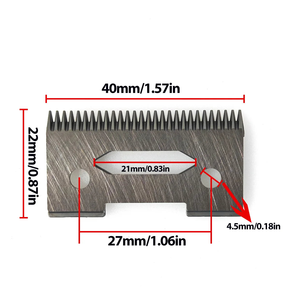 BRDCLIP VgazV-003 DLC lame tondeuse à cheveux lame tondeuse remplacement Original Cutter tête professionnel barbier accessoires