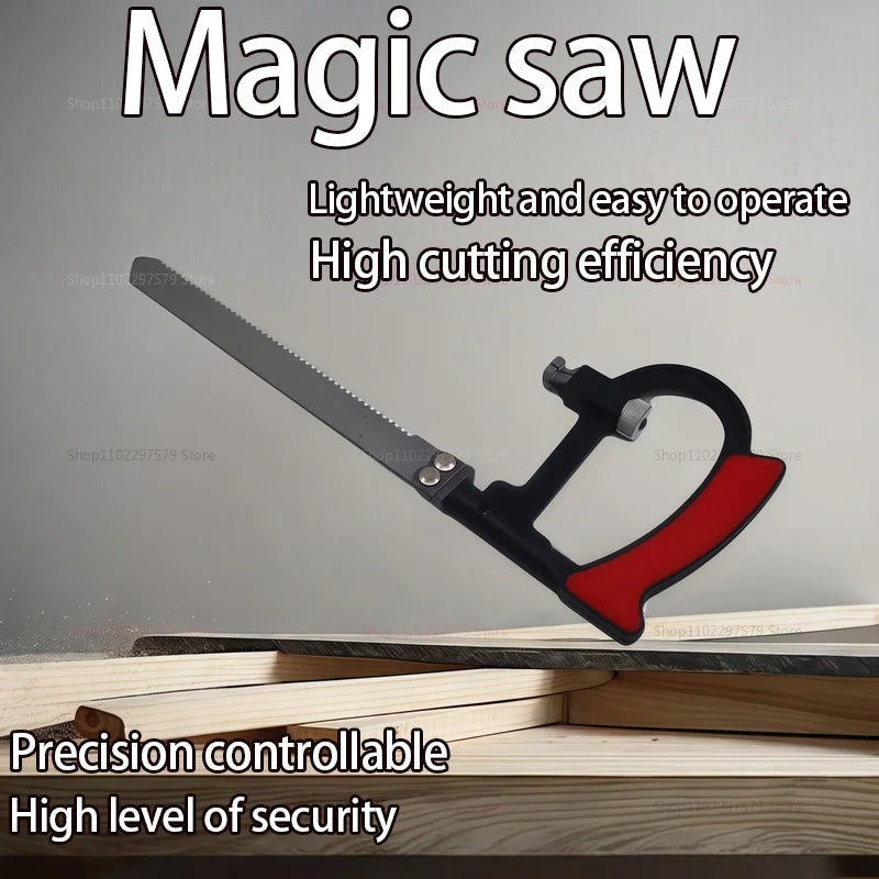 Kit de scie à main polyvalente avec scie à métaux en acier pour métal, bois, verre, Mini ensemble d'outils de bricolage pour l'artisanat et la modélisation du bois