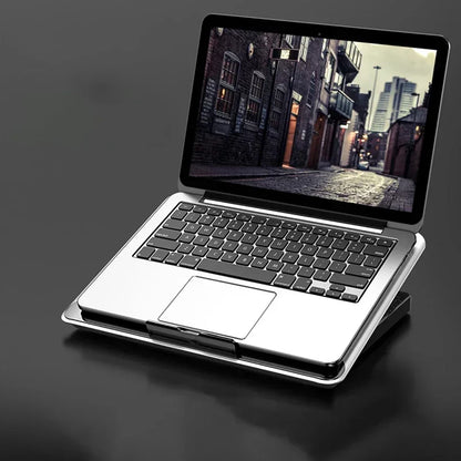 Support de refroidissement pour ordinateur portable à panneau métallique, ventilateur de refroidissement pour ordinateur portable de jeu, tapis de refroidissement pour ordinateur portable de 17 pouces