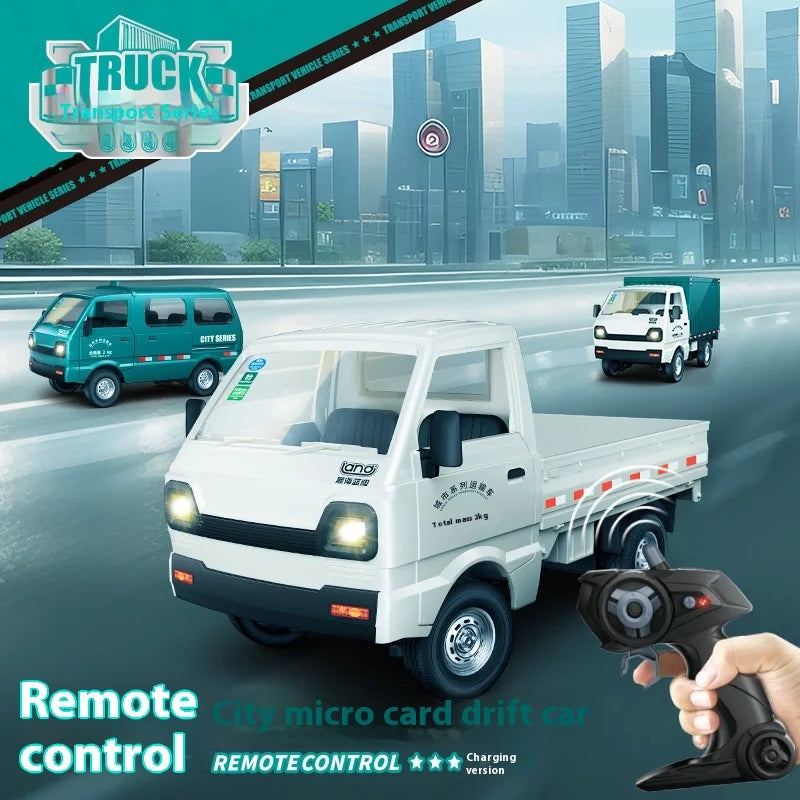 1: 16 MiNi Van télécommandée 2.4g, outil de Simulation, modèle de petit camion à dérive, course, voiture jouet pour enfants, cadeau de vacances