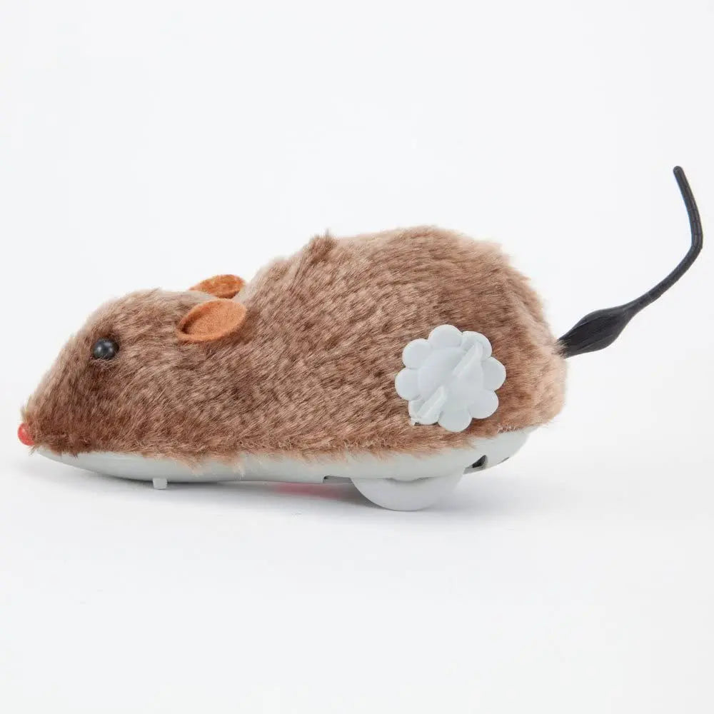 Souris en peluche réaliste et amusante, jouet pour chats
