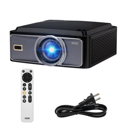 DESS projecteur Full HD 4K 1080P 2500NASI double bande Wifi 6 BT5.2 projecteur Portable bureau maison Android cinéma projecteur intelligent 3D