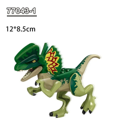 Mini bloc de construction jouet dinosaure jurassique Puzzle Animal tyrannosaure Rex ptérosaure bloc de construction jouet cadeau pour enfants