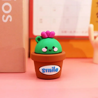 Taille-crayon 3D Animal marijuana ing mignon, écoliers, bibelot britannique en silicone plastique, couteau à stylo Kawaii pour enfants, papeterie