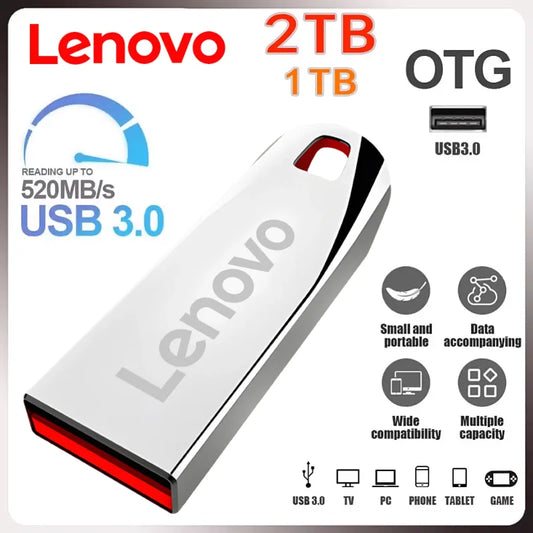 Lenovo – clé USB3.2 de 2 to