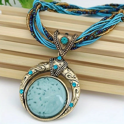 Collier de Style ethnique bohème rétro, à la mode, cadeaux de fête pour hommes et femmes, accessoires de bijoux, nouvelle collection
