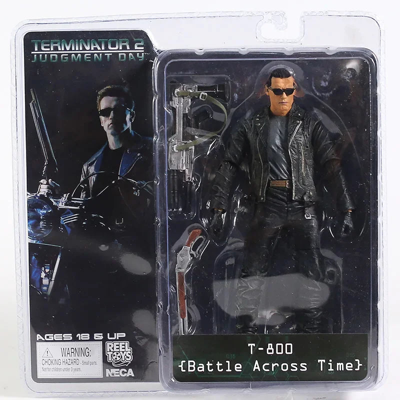 NECA Terminator 2: jour du jugement T-800 Arnold Schwarzenegger figurine en PVC modèle à collectionner jouet 7 "18 cm