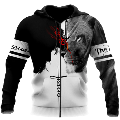 Sweat à capuche à fermeture éclair pour hommes, imprimé croix de jésus en 3D, dieu, Cool, Harajuku, chevaliers templiers, pull à manches longues pour hommes, nouvelle collection automne et hiver