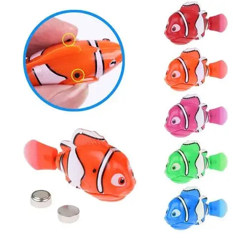 Jouets de bain, poisson de natation attrayant activé dans l'eau, électronique magique, Gadgets amusants, cadeau intéressant pour les enfants