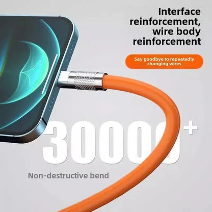 Câble de charge super rapide 120W 7A, type C