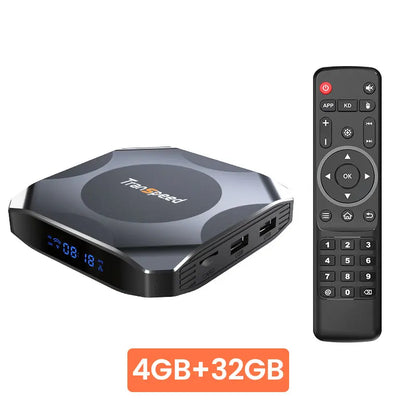 Transpeed AV1 Android 11 Amlogic S905W2 TV Box 2.4G&amp;5.8G Wifi BT5.0 32G 64G Media Player 4K 3D Fast Set Top Box