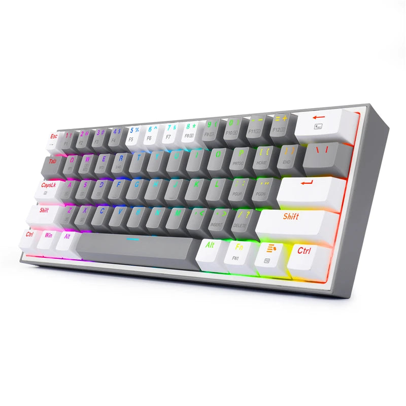 Redragon K616 Pro TKL clavier mécanique rvb sans fil 5.0 BT/2.4 Ghz/filaire trois Modes 60% clavier Bluetooth commutateur rouge linéaire