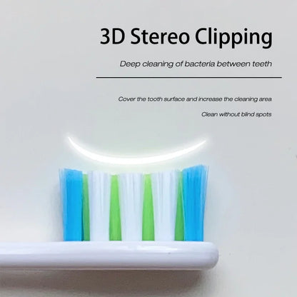 Têtes de brosse à dents de rechange, 10 pièces, pour Oclean, gamme complète, buses DuPont souples, scellées sous vide, emballées