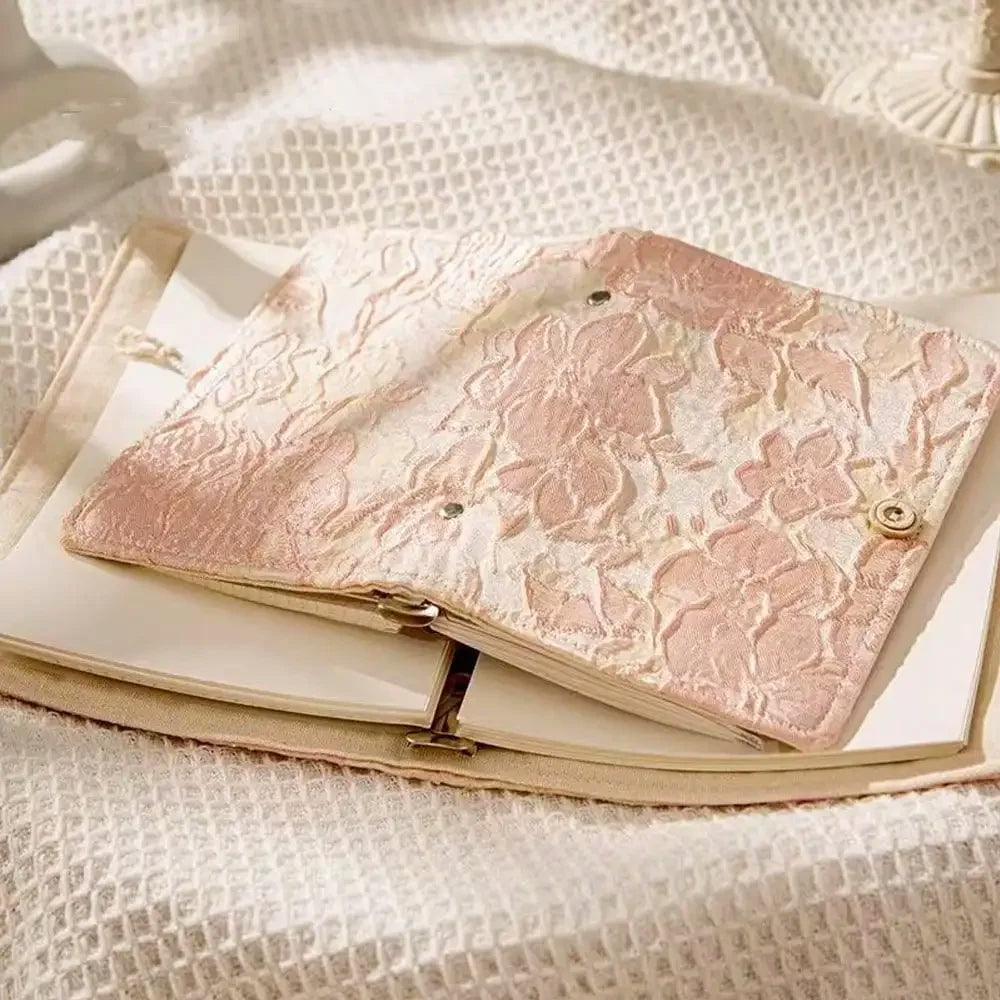 Fromthenon A5 A6 tissu feuille d'érable cahier classeur