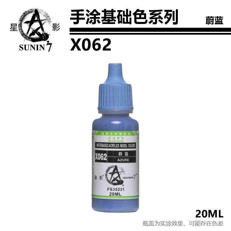 Peinture pigmentée peinte à la main, modèle de série, jouet en x049-x072 irrigation, coloriage, revêtement de stylo à main, similaire à Vallejo Staline, document de base