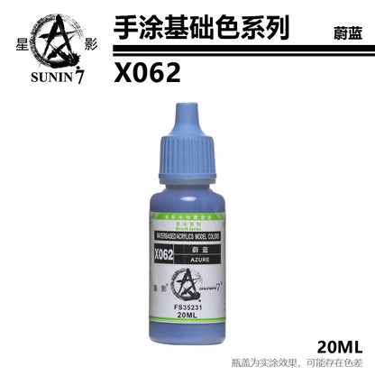 Peinture pigmentée peinte à la main, modèle de série, jouet en x049-x072 irrigation, coloriage, revêtement de stylo à main, similaire à Vallejo Staline, document de base