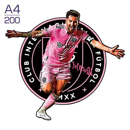 Puzzle étoile de Football Puzzle en bois étoiles de sport Puzzle pour enfants adultes éducatif fabuleux cadeau 300 pièces bricolage Puzzle jouets