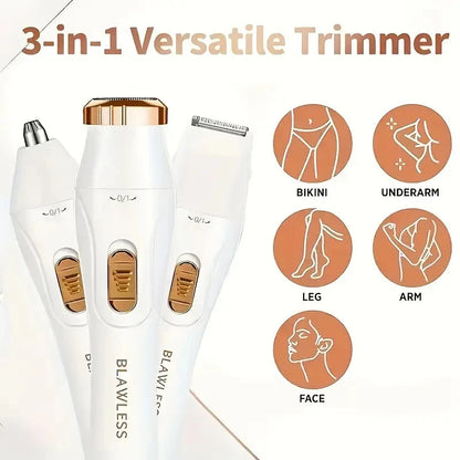 Rasoir électrique pour femmes rasoir féminin tondeuse Bikini rasoirs pour dames corps aisselles jambes Portable épilateur indolore