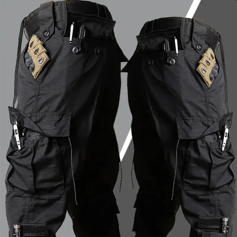 Ensemble d'entraînement tactique en plein air pour hommes, 2 pièces, nouvel ensemble équestre à manches longues, chemise de chasse, Design multi-poches respirant
