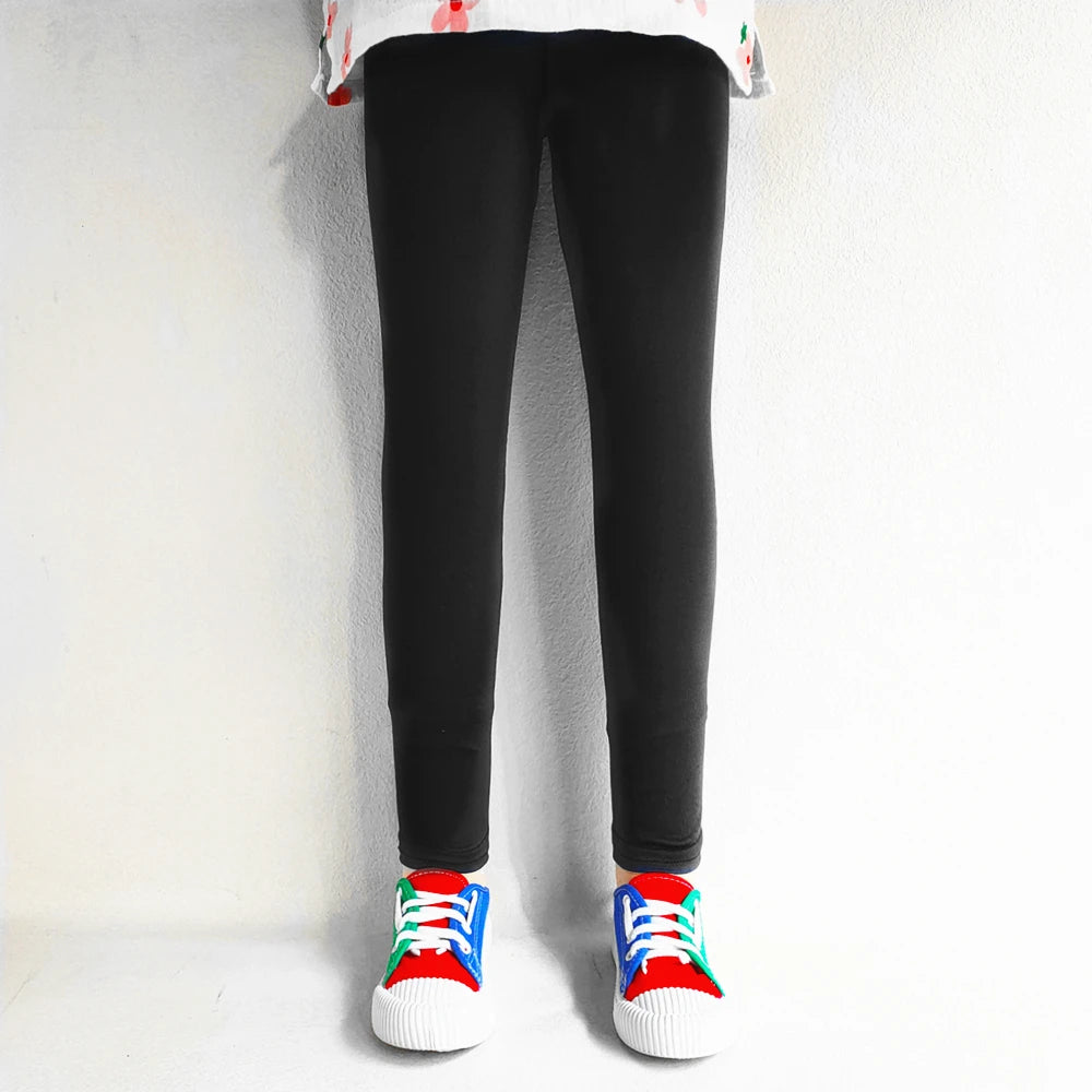 Leggings doux pour filles, pantalons pour enfants, imprimé de fleurs, slim, élastique, crayon