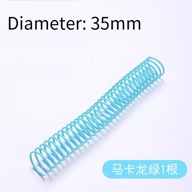 Anneau de reliure en plastique Transparent à feuilles mobiles,