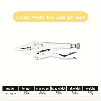 DELIXI – pince de verrouillage électrique de 5/6/7 pouces, pince de verrouillage à mâchoire incurvée, pince droite à Long nez, outils de soudage multifonctions