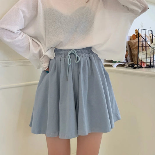 Short OL taille haute pour femme, vêtement d'extérieur, décontracté, mignon, sexy, à la mode, nouvelle collection printemps été 2021, Vy1523