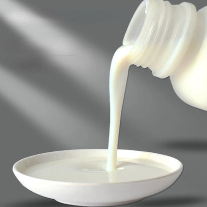 Bouteille d'assaisonnement textile en plastique, agent moyen, blanc laiteux, mélange acrylique, liquide, peinture d'art, fournitures professionnelles, 50 ml, 500ml