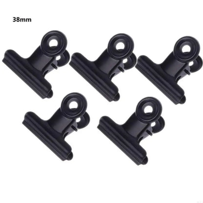 Clips à lettres en acier inoxydable, 5 pièces,