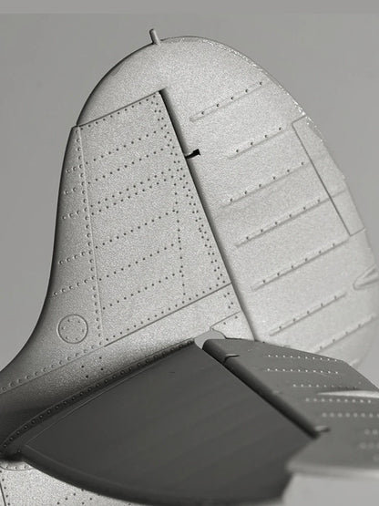 Kit de modèle d'avion d'assemblage de frontière BF-004 1/35 Spitfire Fighter avec structure interne détaillée