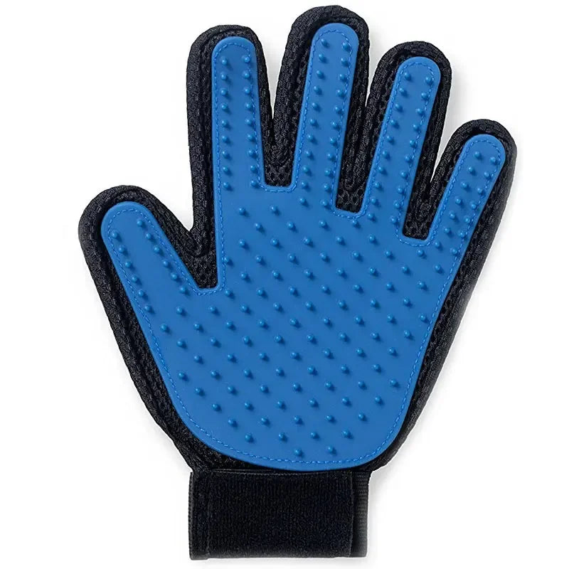 Gants de toilettage en silicone pour animaux de compagnie, brosse à cheveux et peigne pour chats, livres pour chiens, épilation, fournitures pour animaux domestiques
