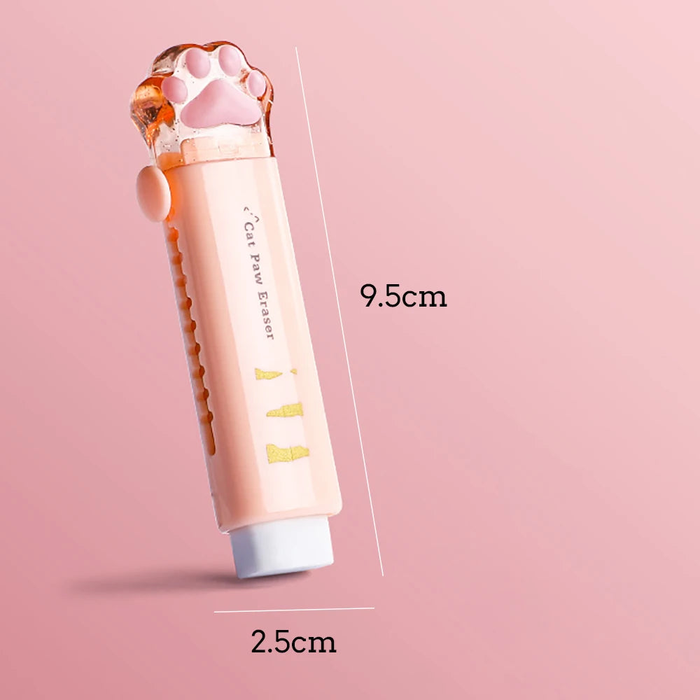 Gommes en caoutchouc patte de chat, 1 pièce,