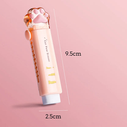 Gommes en caoutchouc patte de chat, 1 pièce,