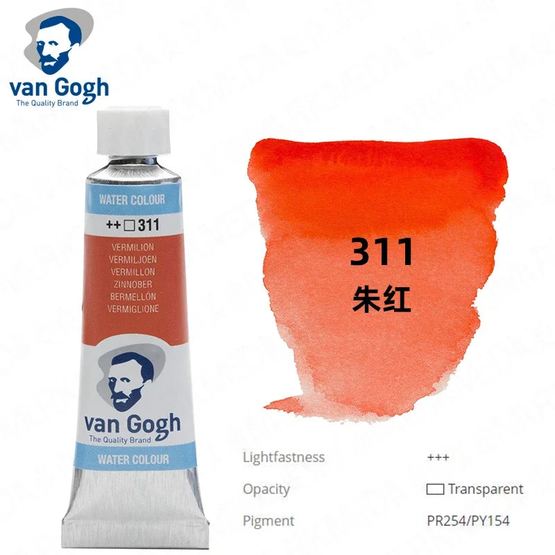 Talens Van Gogh – peinture aquarelle, Tube de 10ml,