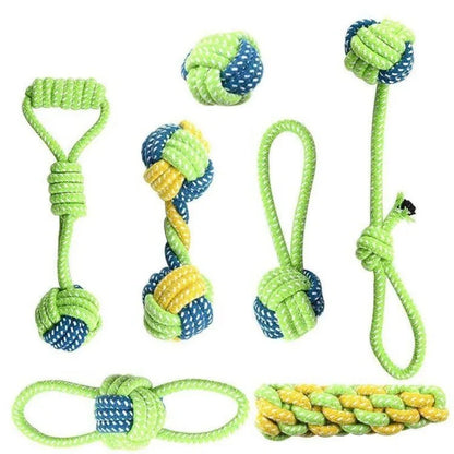 SHENGMEIYU - Jouets pour chiens corde en coton