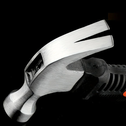 Extracteur de clous pratique, marteau en fer pour le travail du bois, marteau domestique, outil de quincaillerie, petit marteau pour un usage facile, 1/2 pièces