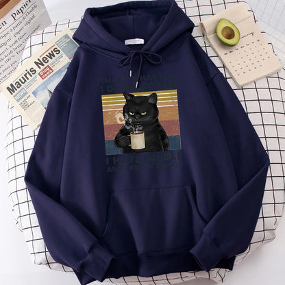 Tido I Clicks-Sweat à capuche avec doublure en fourrure pour homme, sweats à capuche College café, vêtements de haute qualité, S-média, mode automne