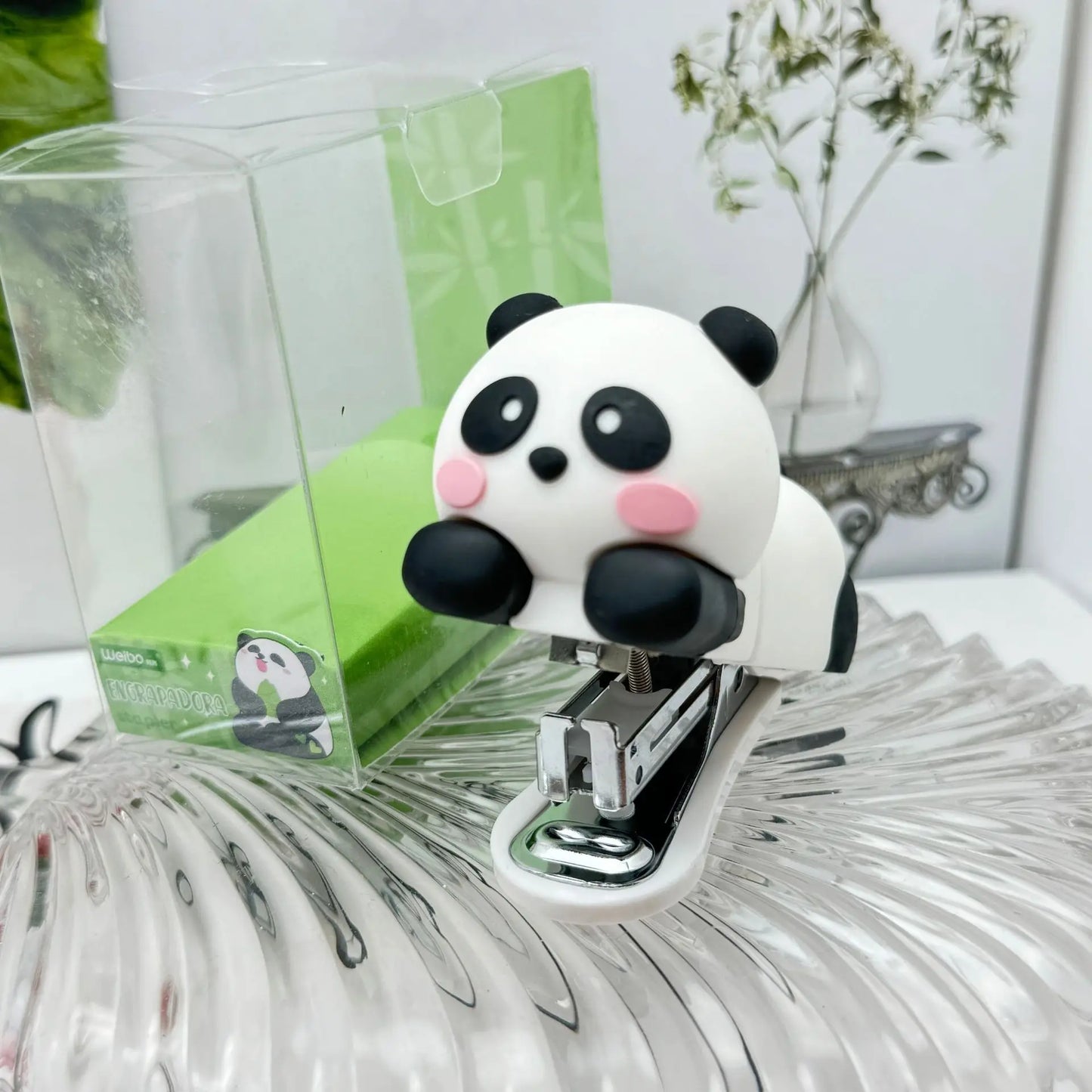 Sanrio – agrafeuse Style point de dessin animé, Figurine en Silicone, dissolvant d'ongles de bureau, agrafeuse pour enfants, reliure de bureau, fournitures pour étudiants