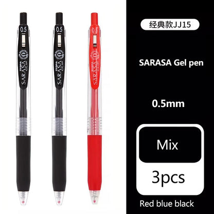 Stylos à encre Gel couleur zèbre JJ15  haute capacité rechargeable