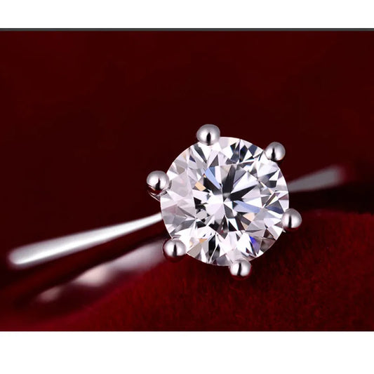 Bagues de mariage rondes en argent regardé 925 pour femmes et filles, cadeau de bijoux à la mode, prix de revient, très bon marché