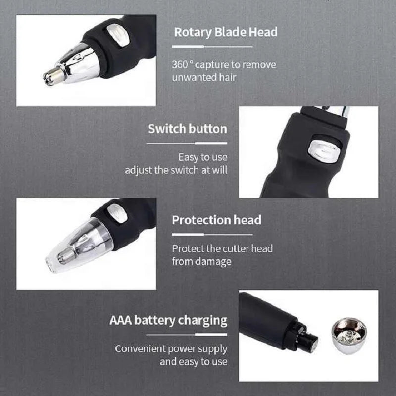 Tondeuse électrique portable pour hommes et femmes, tondeuse antarctique, épilation des oreilles, rasoir à barbe, tondeuse à sourcils
