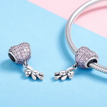 WOSTU breloque 100% authentique 925 en argent Sterling