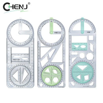 Règle géométrique multifonctionnelle