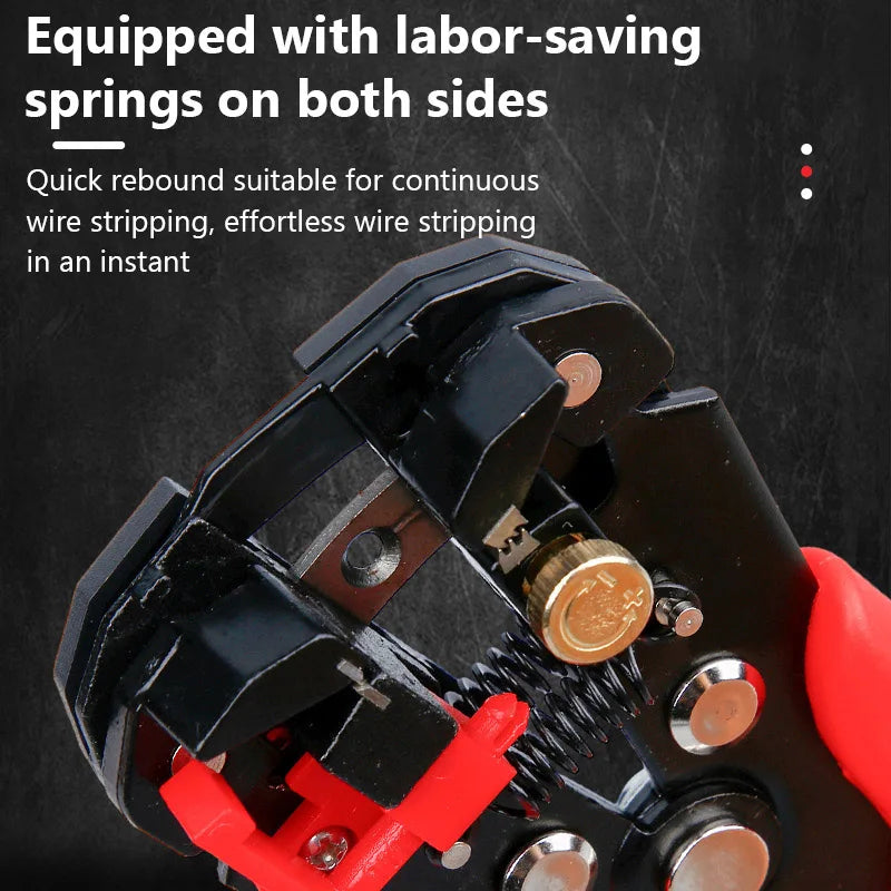 Pince à dénuder les fils, outil manuel multifonctionnel, outils de traction pratiques, pince à sertir les fils et les câbles