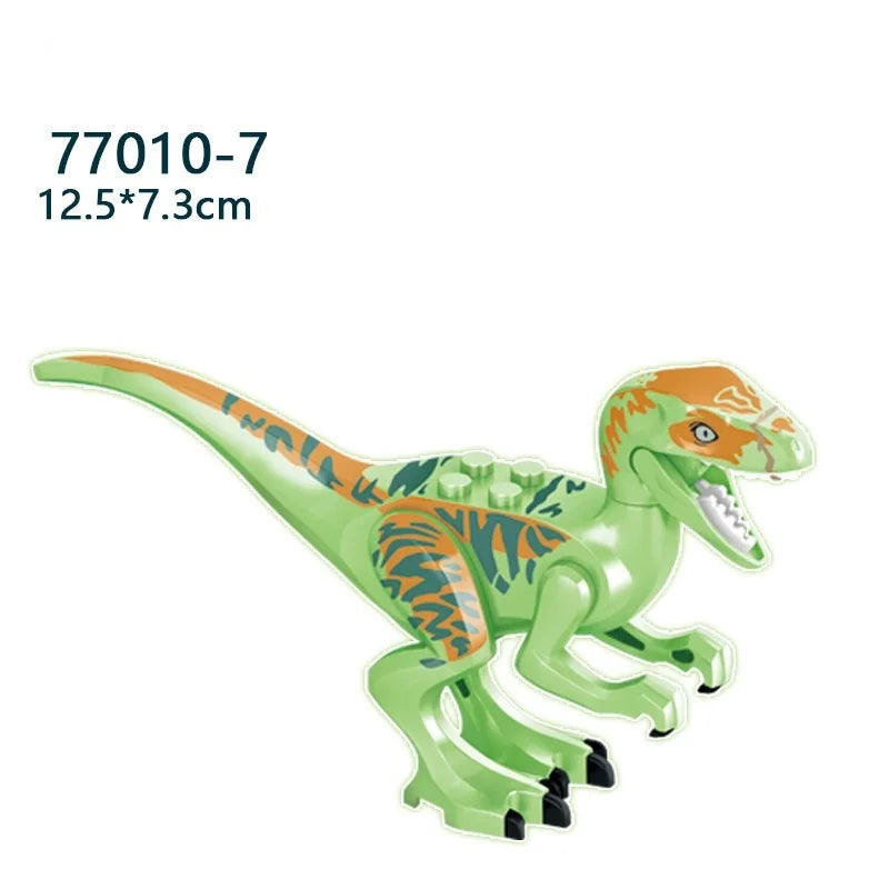 Mini bloc de construction jouet dinosaure jurassique Puzzle Animal tyrannosaure Rex ptérosaure bloc de construction jouet cadeau pour enfants