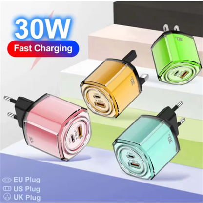 30W chargeur de charge rapide USB 3.0