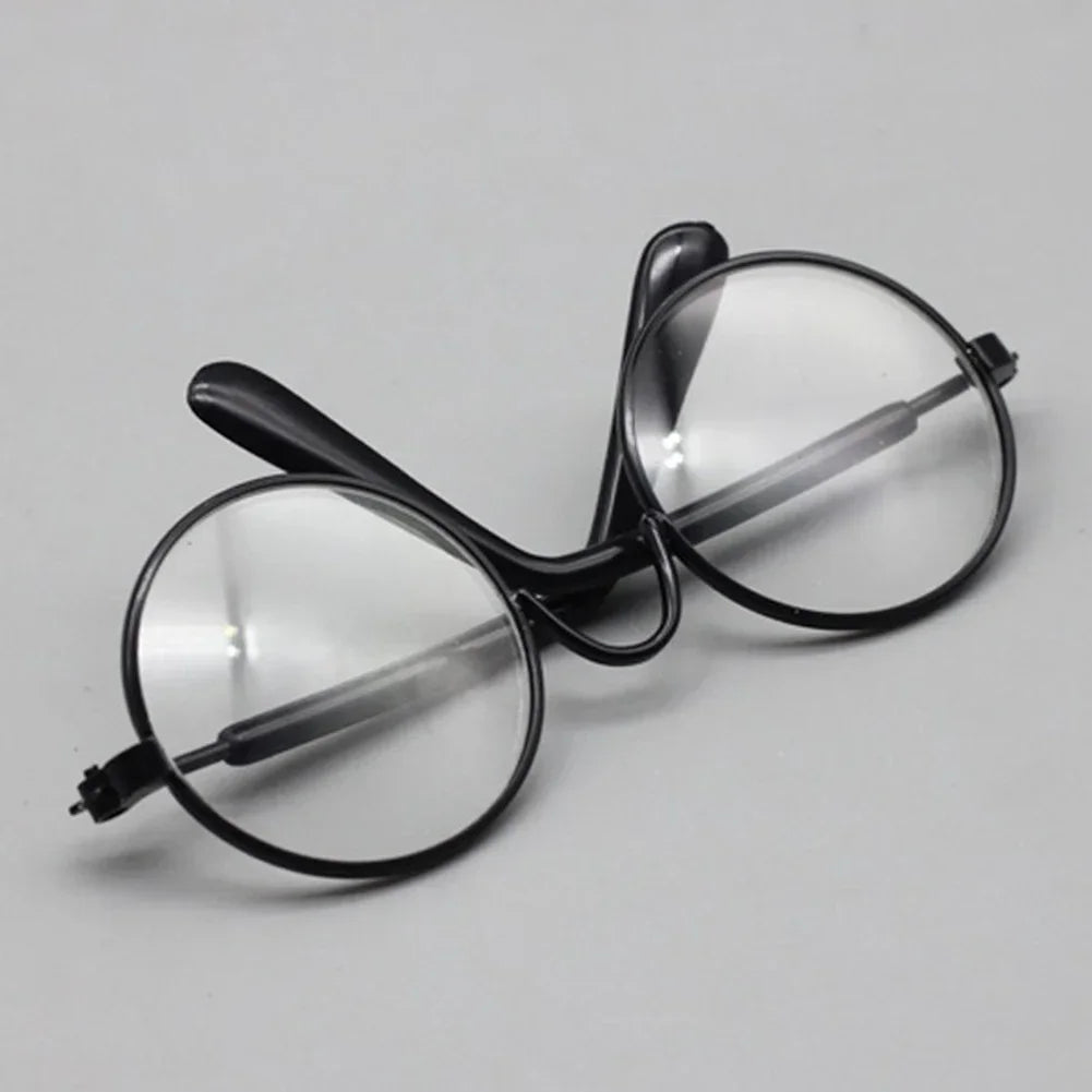 Lunettes de soleil de plage à cadre rond Casting, accessoires de poupées Labubu, seulement 7-8cm, 15 cm, 17cm